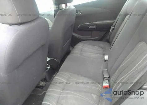 2013 Chevrolet Sonic Lt Auto из США, поврежденный, VIN 1G1JC5SB5D4113120